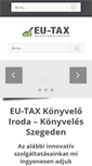 Mobile Screenshot of eutax.hu